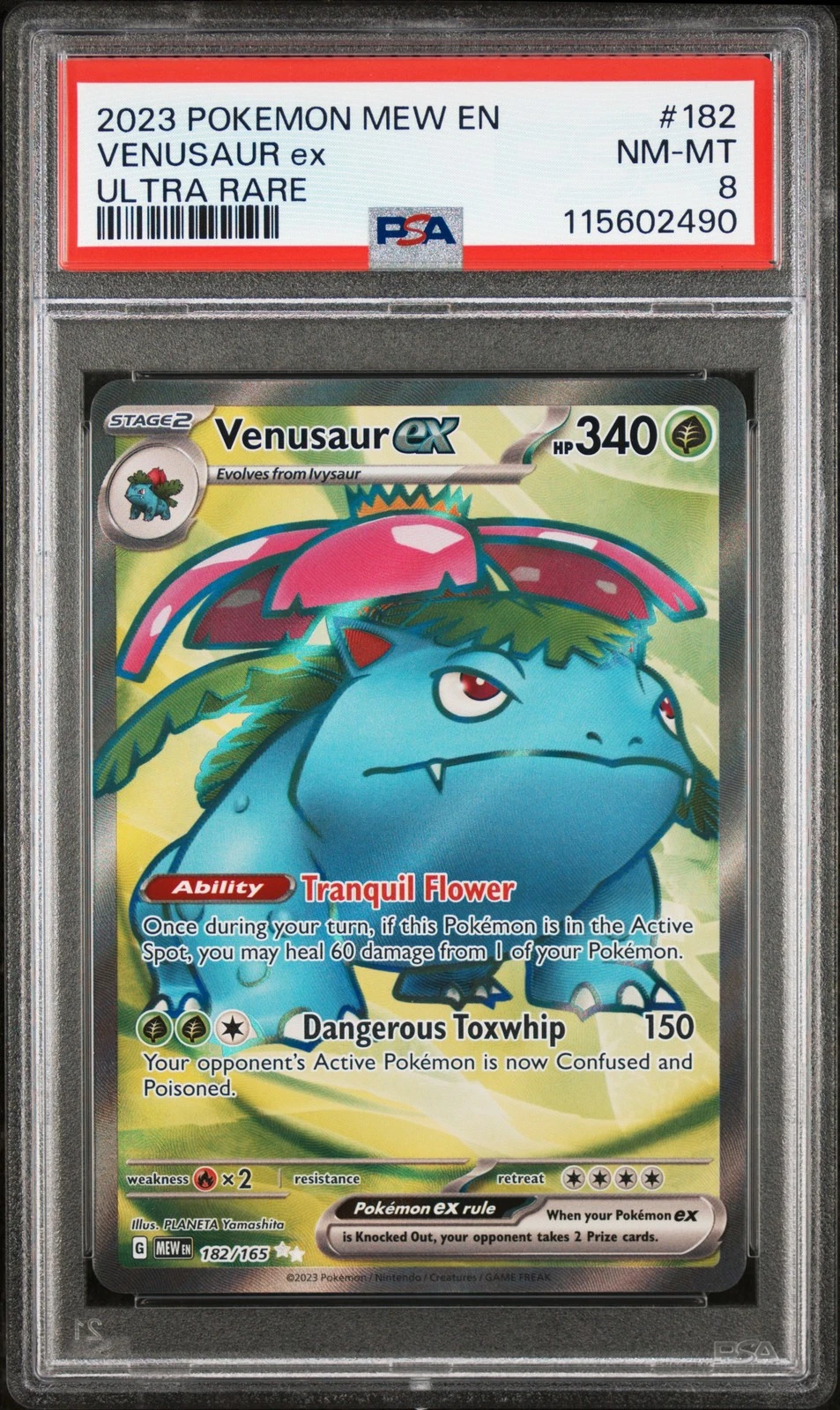 2023 Venusaur ex • PSA 10